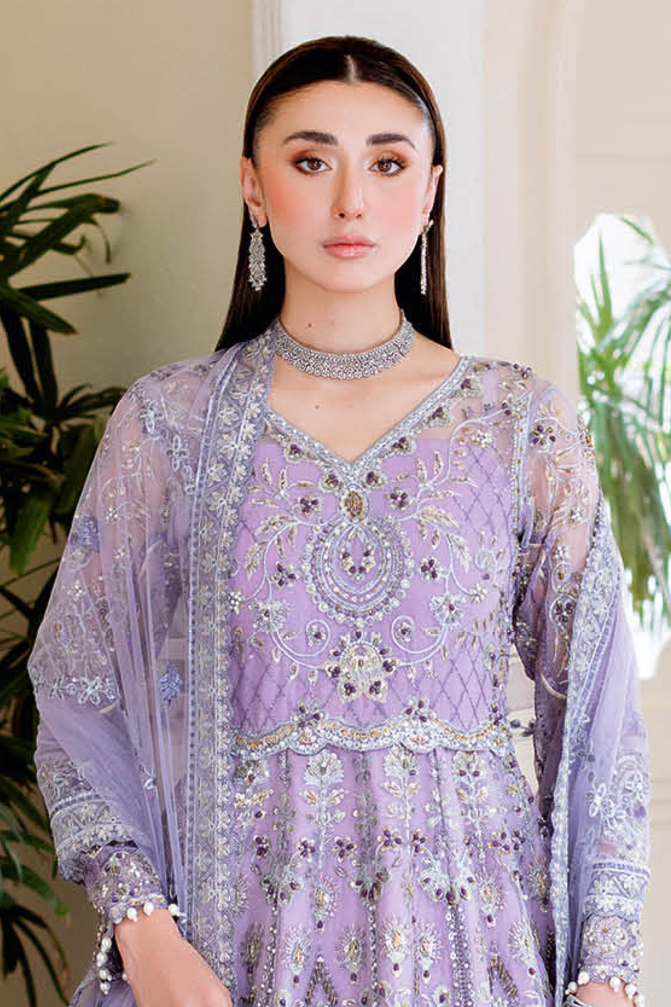 Ramsha Unstitched 3 Piece Luxury Wedding Vol-05 Collection'2025-H-505