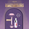 Bundle - L'Oreal Hyaluronic Serum 15Ml with Free Jade Roller