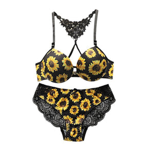 Bra Set - Sunbloom Lace