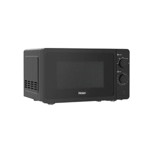 Haier HMW-20MBS Solo Microwave Oven 20 Ltr Speed Defrost 5 Power Levels - Snapcart.pk