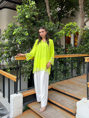 Manahils Stitched Neon Flair