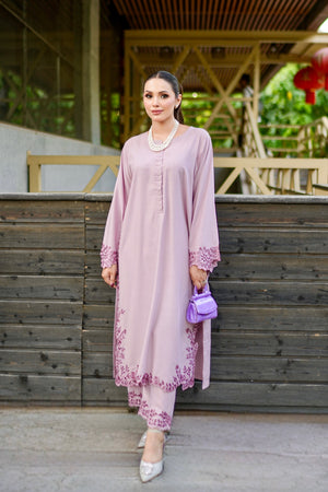 Day to Slay By Mashrib Stitched 2 Piece Summer Collection'2025-Soft Twilight