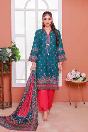 Basic Pret by Opole Stitched 3 Piece Lawn Collection-PL253P01