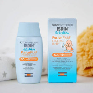 ISDIN - Fotoprotector Isdin Pediatrics Fusion Fluid Mineral Baby 50+ - My Store