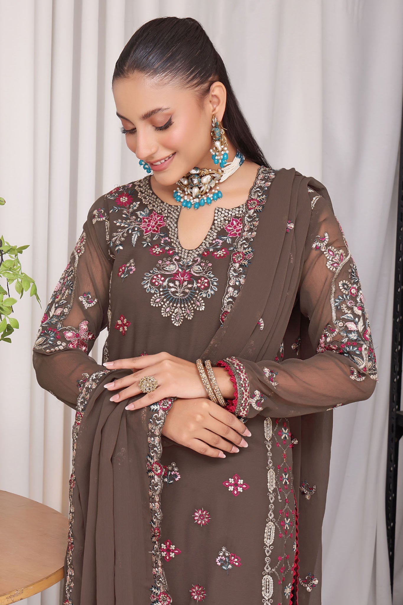 Jahanara By Soghat Unstitched 3 Piece Formals Collection'2025-JHA-01