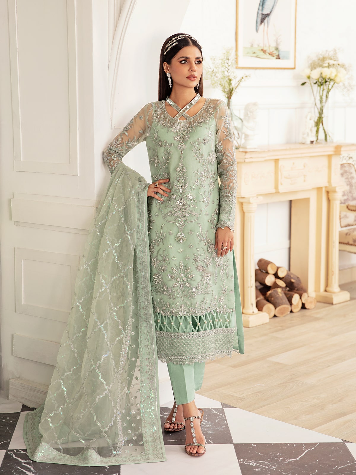 Gulaal Unstitched 3 Piece Luxury Pret Vol-02 Collection'2023-Juliette GL-LP-V2-09