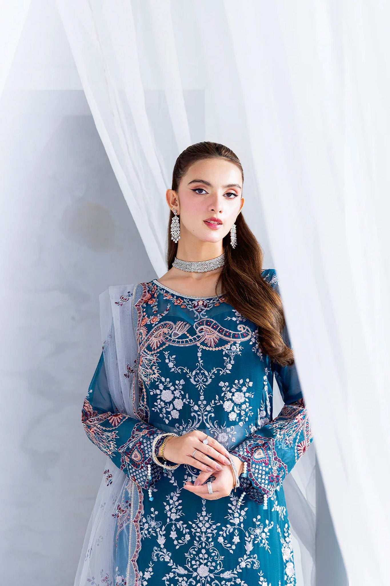 Arzoo by Ramsha Unstitched 3 Piece Chiffon Vol 02 Collection'2025-U-202