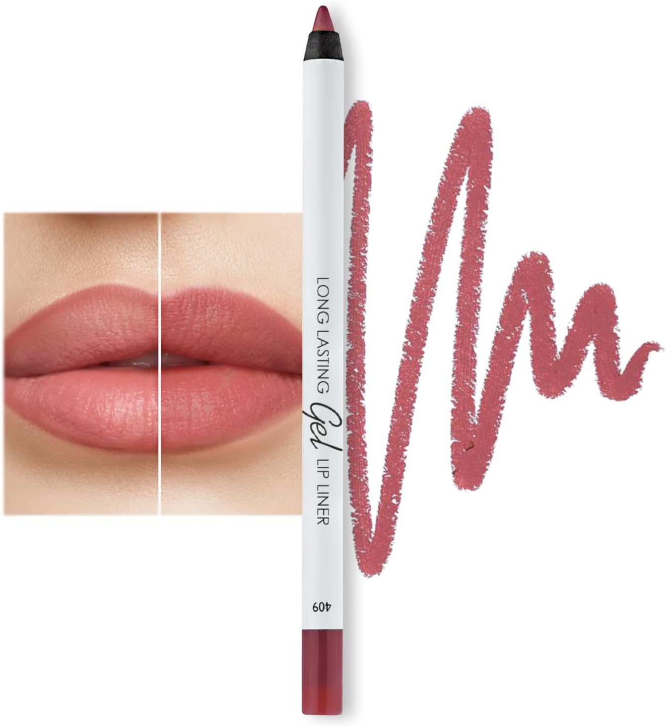 Lamel - Long Lasting Gel Lip Liner №409 Caramel