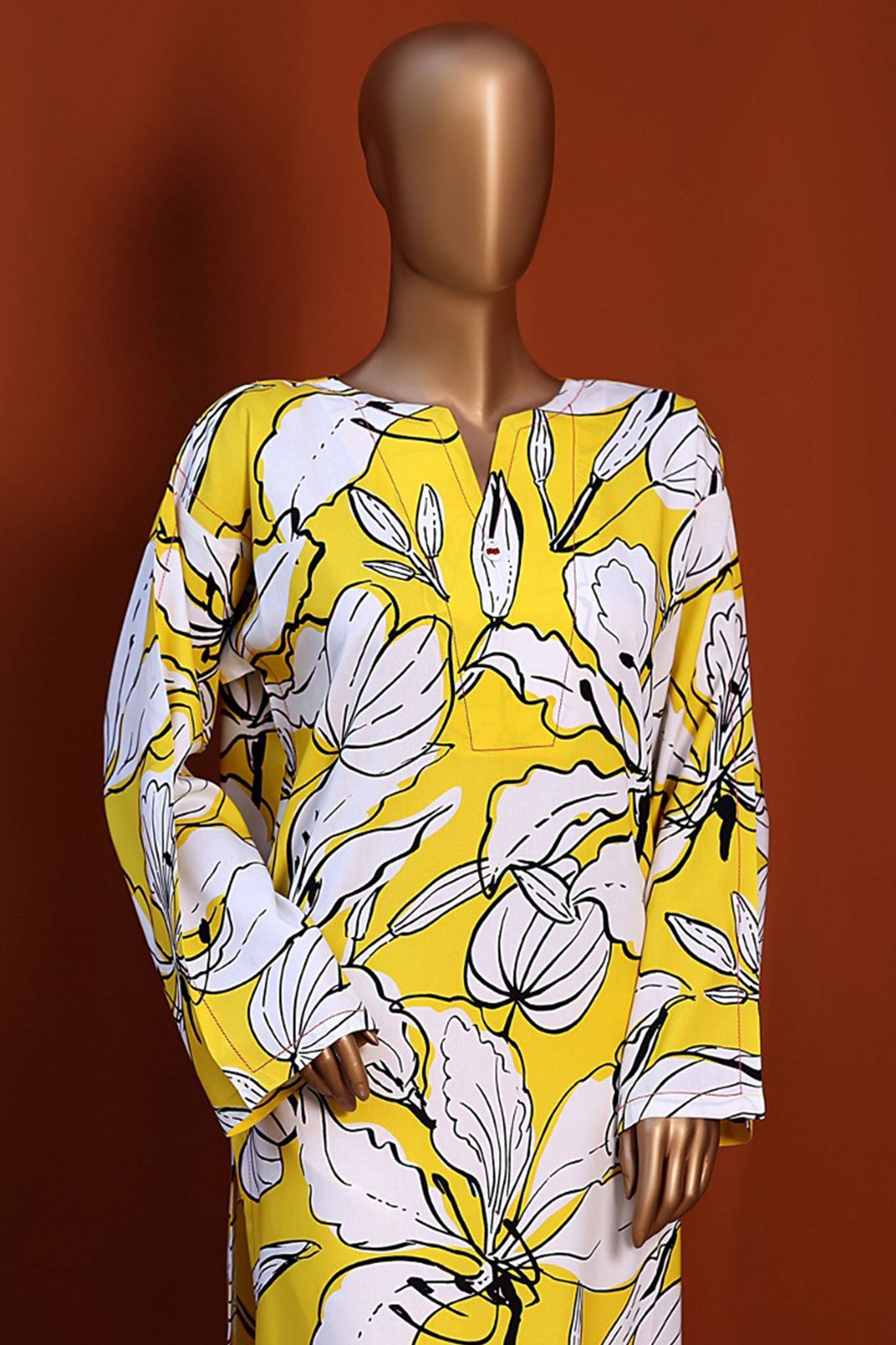 Florence By HZ Stitched 2 Piece Printed Linen Vol-01 Collection'2025-LNP-2P-2507