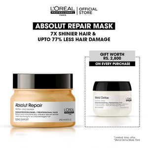 L'Oreal Professional - Serie Expert Absolute Repair Mask 250 ML - For Dry & Damaged Hair - My Store
