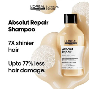 L'Oreal Professional - Serie Expert Absolute Repair Shampoo 300 ML - For Dry & Damaged Hair - My Store