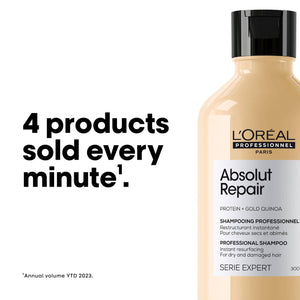 L'Oreal Professional - Serie Expert Absolute Repair Shampoo 300 ML - For Dry & Damaged Hair - My Store