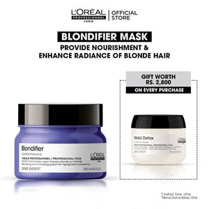 L'Oreal Professional - Serie Expert Blondifier Mask 250 ML - For Highlighted & Bleached Hair - My Store