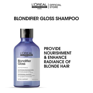 L'Oreal Professional - Serie Expert Blondifier Shampoo 300 ML - For Highlighted & Bleached Hair - My Store