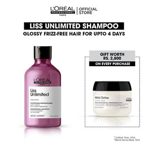 L'Oreal Professional - Serie Expert Liss Unlimited Shampoo 300 ML - For Frizzy & Unruly Hair - My Store