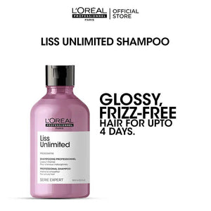 L'Oreal Professional - Serie Expert Liss Unlimited Shampoo 300 ML - For Frizzy & Unruly Hair - My Store