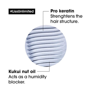 L'Oreal Professional - Serie Expert Liss Unlimited Shampoo 300 ML - For Frizzy & Unruly Hair - My Store