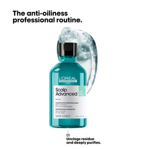L'Oreal Professional - Serie Expert Scalp Advance Shampoo 300 ML - For Oily Scalp - My Store