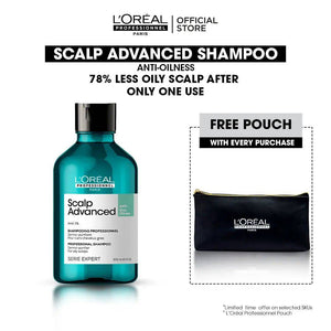 L'Oreal Professional - Serie Expert Scalp Advance Shampoo 300 ML - For Oily Scalp - My Store