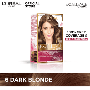 L'Oreal Paris Excellence Creme Hair Colour #6 Dark Blonde - My Store