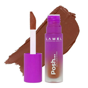 Lamel - Posh Matte Liquid Lip Stain №404 Blush Pink - My Store