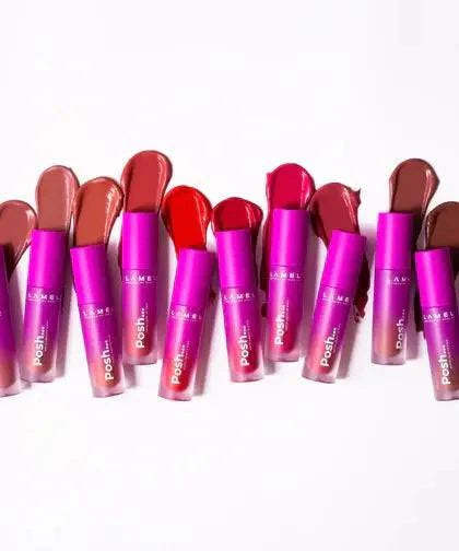 Lamel - Posh Matte Liquid Lip Stain №404 Blush Pink - My Store