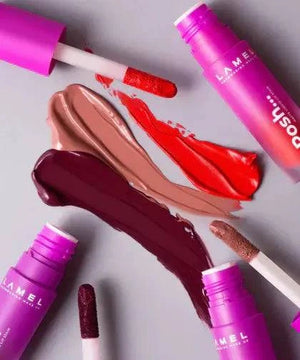 Lamel - Posh Matte Liquid Lip Stain №404 Blush Pink - My Store