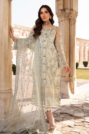 Meeral Unstitched 3 Piece Luxury Formals Pret Collection'2025-Meeral - Sifa - Meeral Luxe