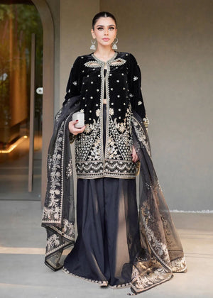 La More Unstitched 3 Piece Festive Formals Collection'2024-Midnight Lush