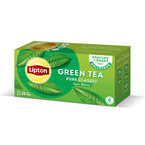 Lipton Green Tea Pure Classic Tea Bags 25s - Snapcart.pk