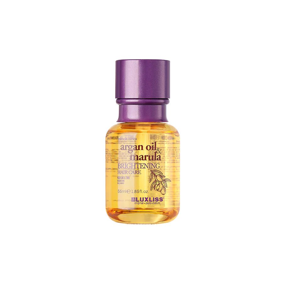 Luxliss Argan Oil Marula Brightening Hair Care Serum 55Ml