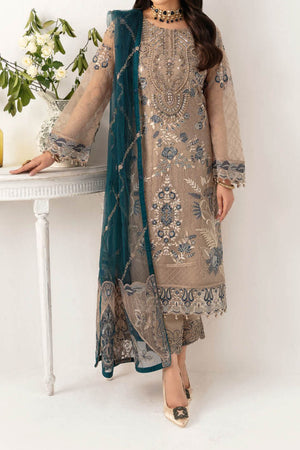 Minhal By Ramsha Unstitched 3 Piece Formals Vol-11 Collection'2024-M-1106