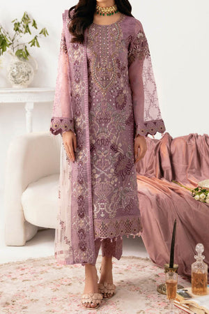 Minhal By Ramsha Unstitched 3 Piece Formals Vol-11 Collection'2024-M-1107