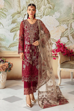 Minhal by Ramsha Unstitched 3 Piece Formals Vol-12 Collection'2025-M-1201