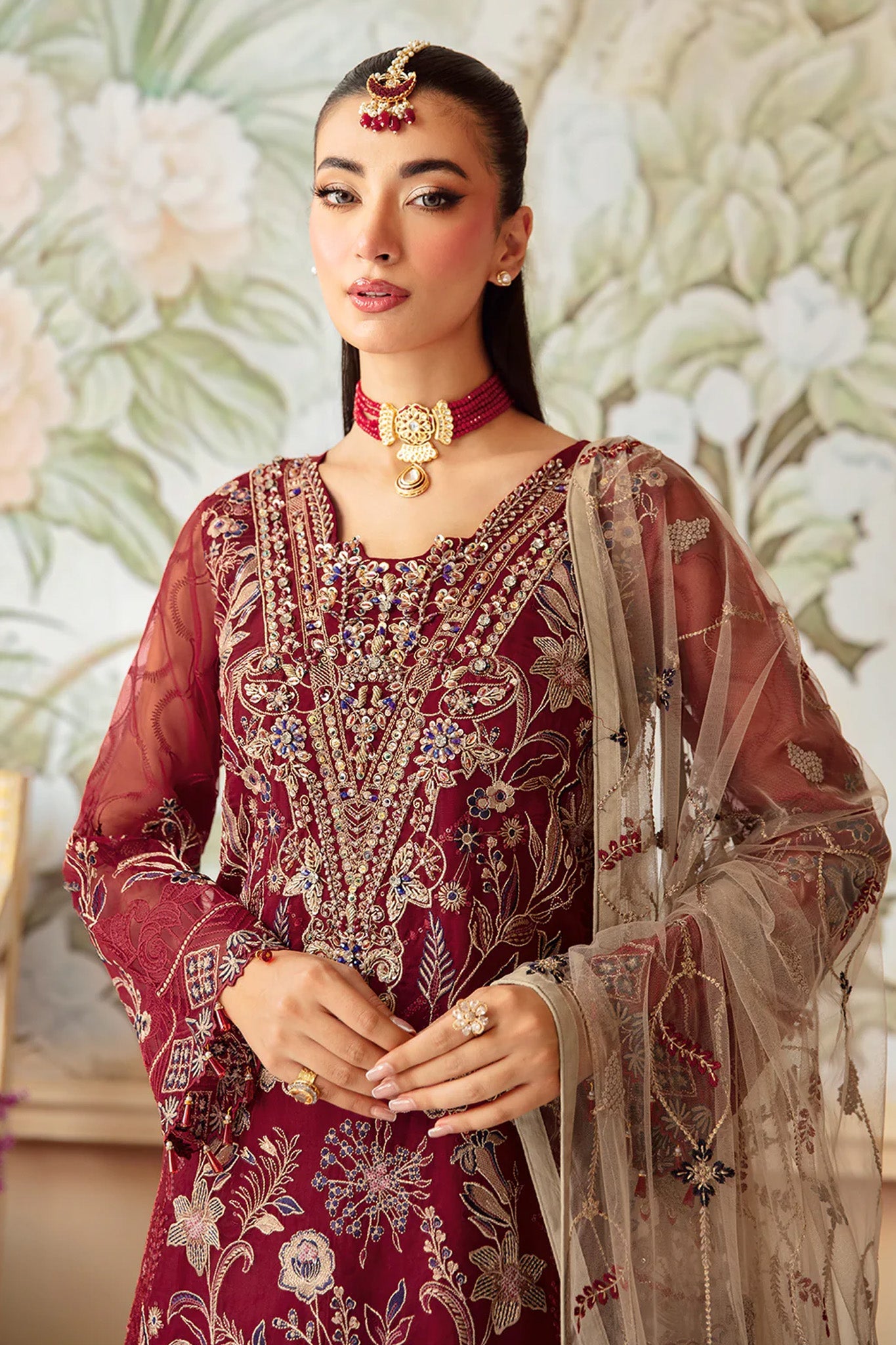 Minhal by Ramsha Unstitched 3 Piece Formals Vol-12 Collection'2025-M-1201