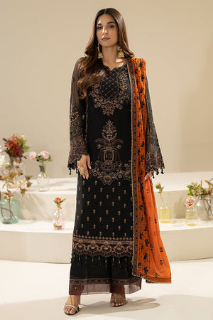 Nisha By Imrozia Unstitched 3 Piece Luxury Chiffon Eid Edit Collection-M-87-Waniya