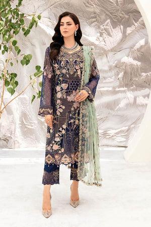 Minhal by Ramsha Unstitched 3 Piece Formal Vol-09 Collection'2023-M-902