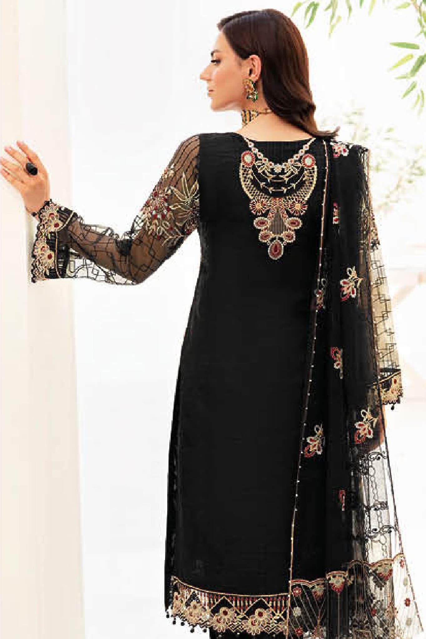 Minhal by Ramsha Unstitched 3 Piece Formal Vol-09 Collection'2023-M-906