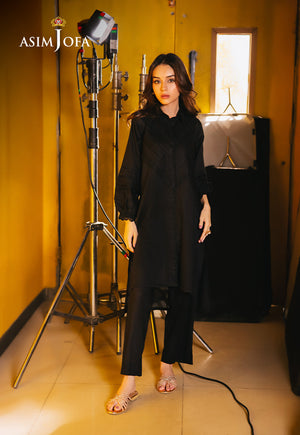 Asim Jofa Floral Pattern Pret Ajfp-02 Embroidered Cambric 2Pc