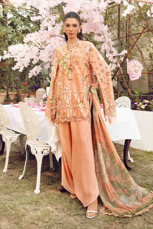 M.Prints By Maria B Unstitched 3 Piece Eid Edit Summer Collection'2025-MPT-02-A