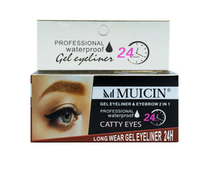 MUICIN - 2 In 1 Catty Eyes Gel Eyeliner - My Store