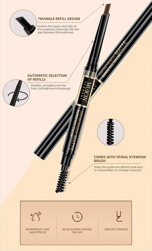 MUICIN - 2 In 1 Eyebrow Marker Eyeliner - My Store