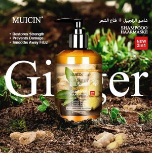 MUICIN - 2 In 1 Ginger Gingembre Shampoo Haarmaske - 280ml - My Store