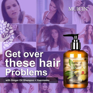 MUICIN - 2 In 1 Ginger Gingembre Shampoo Haarmaske - 280ml - My Store