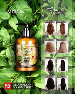MUICIN - 2 In 1 Ginger Gingembre Shampoo Haarmaske - 280ml - My Store