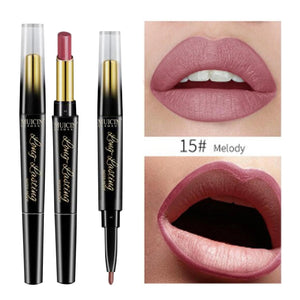 MUICIN - 2 In 1 Lipstick & Lip Liner - My Store