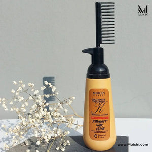 MUICIN - 24k Gold Comb Hair Straightening Cream - 150g - My Store