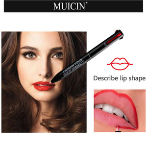MUICIN - 4 In 1 Eyebrow Lip Eyeliner Pencil - My Store