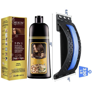 MUICIN - 5 in 1 Hair Color Shampoo With Ginger & Argan Oil - My Store