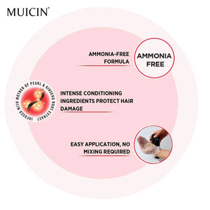 MUICIN - 5 in 1 Hair Color Shampoo With Ginger & Argan Oil - My Store
